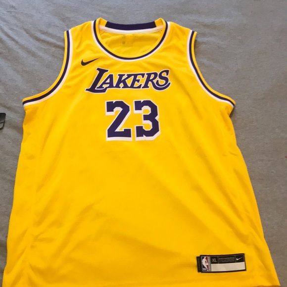 Lebron James Laker Jersey - Picture 1 of 5